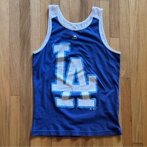 Majestic Los Angeles Dodgers Tank Top Small